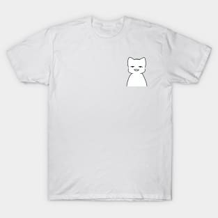 Purrfectly Simple: Adorable Cat Art Prints for Every Cat Lover T-Shirt